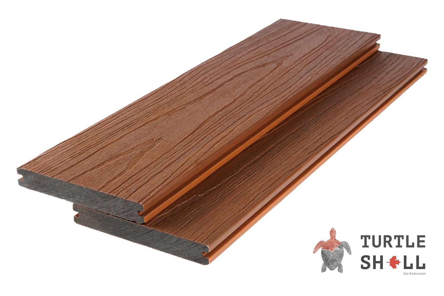Террасная доска из ДПК Turtle Shell, Solid, Australian Palisander, Co-Extrusion (Dual)