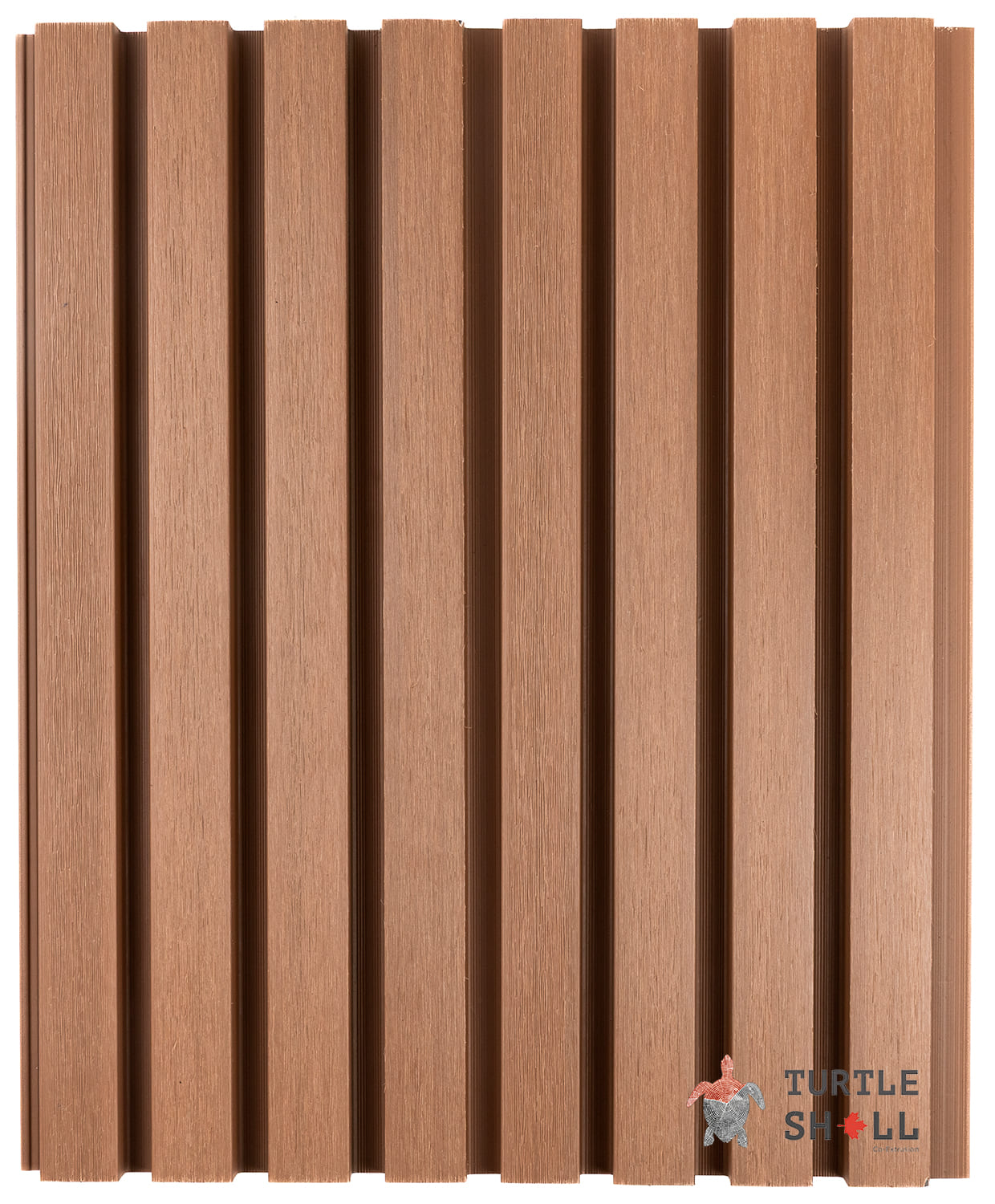 Фасадная (стеновая) реечная панель из дпк Middle Lines, Crimean Pine, Co-Extrusion