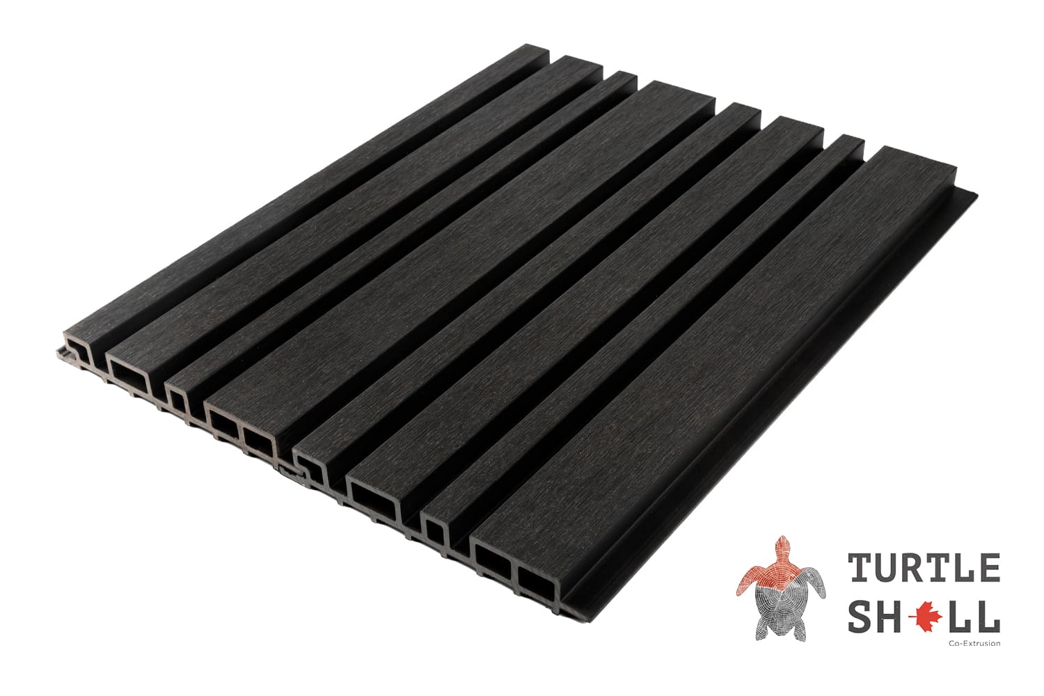 Речная стеновая панель ДПК Different Lines, Kenyan BlackWood, Co-Extrusion