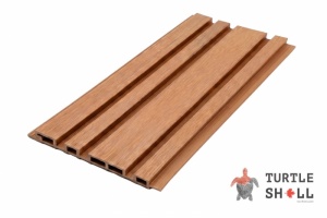 Реечная панель ДПК Ди́френт Лайнс М, Сибирская сосна (Siberian Pine), Коэкструзия от бренда Turtle Shell